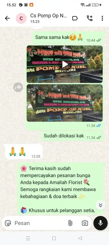 Testimonial Papan duka FAK FAK