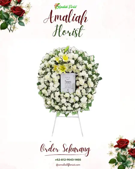 Krans Bunga Duka FAK FAK